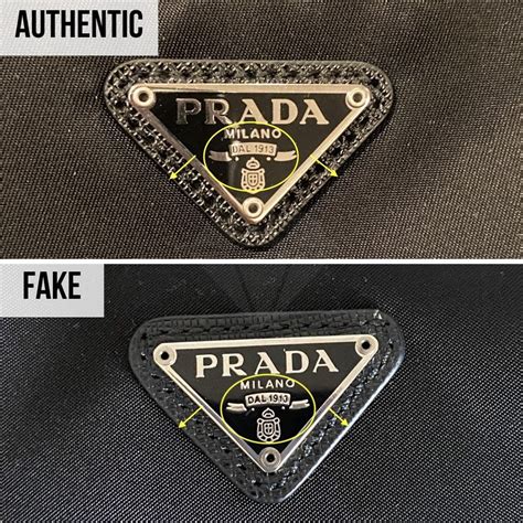 prada authentic vs fake|authentic prada purse.